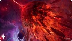 Ultra Pro - Playmat - MTG Edge Of Eternities Mythic Land Red (Kavaron, Memorial World)**TARIFF**
